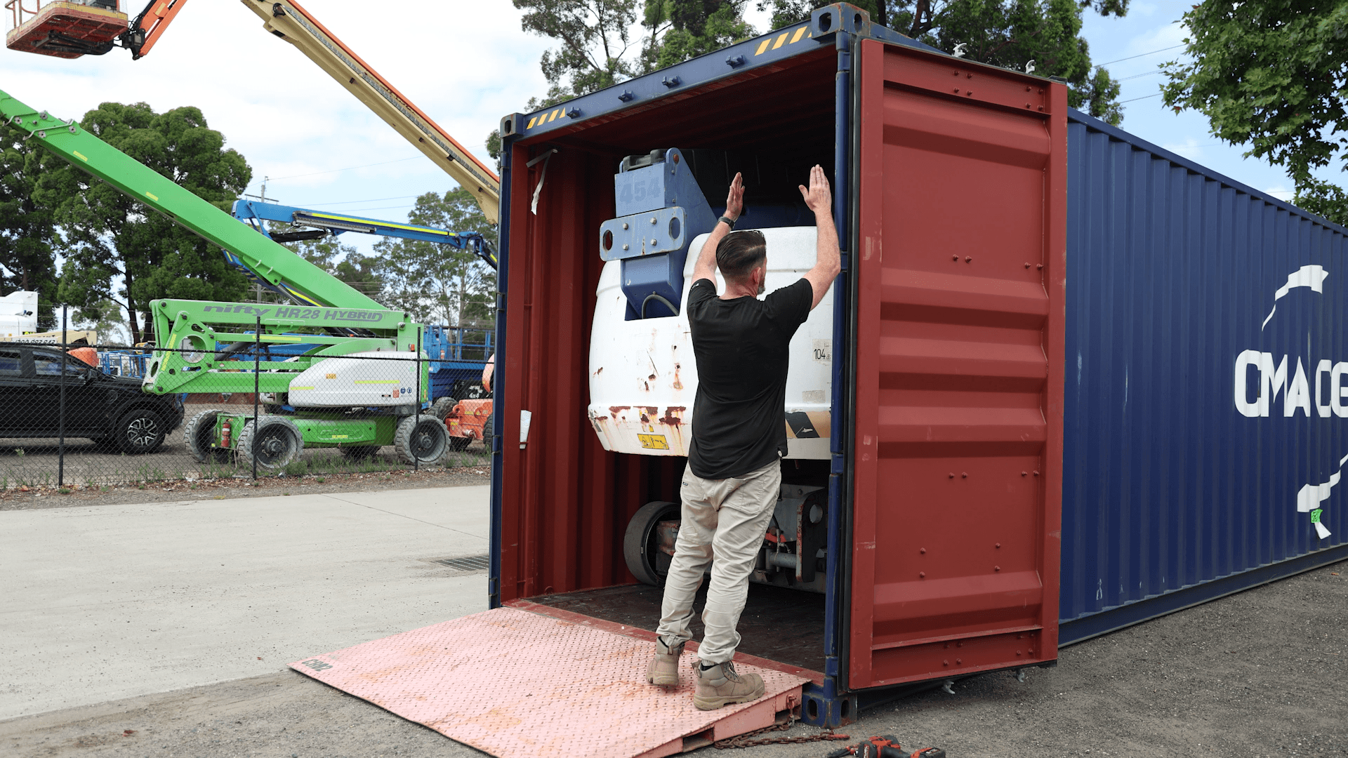 Export ready equipment