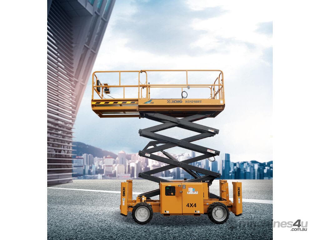 XCMG 32ft Diesel RT Scissor Lift