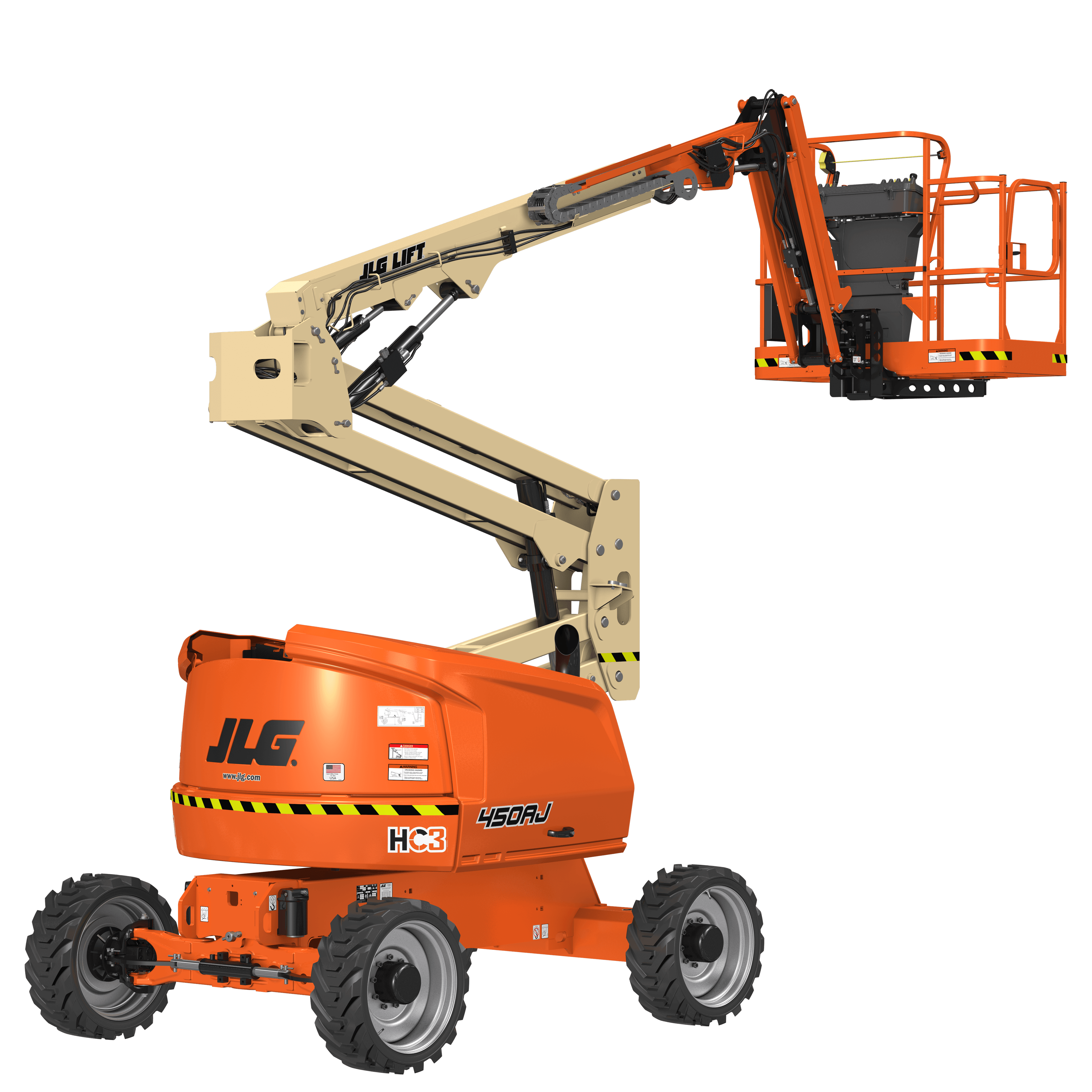 JLG articulating boom lift