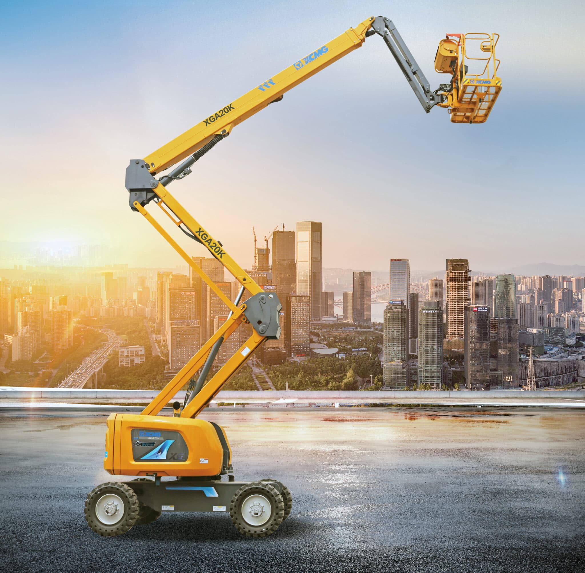 XCMG articulating boom lift