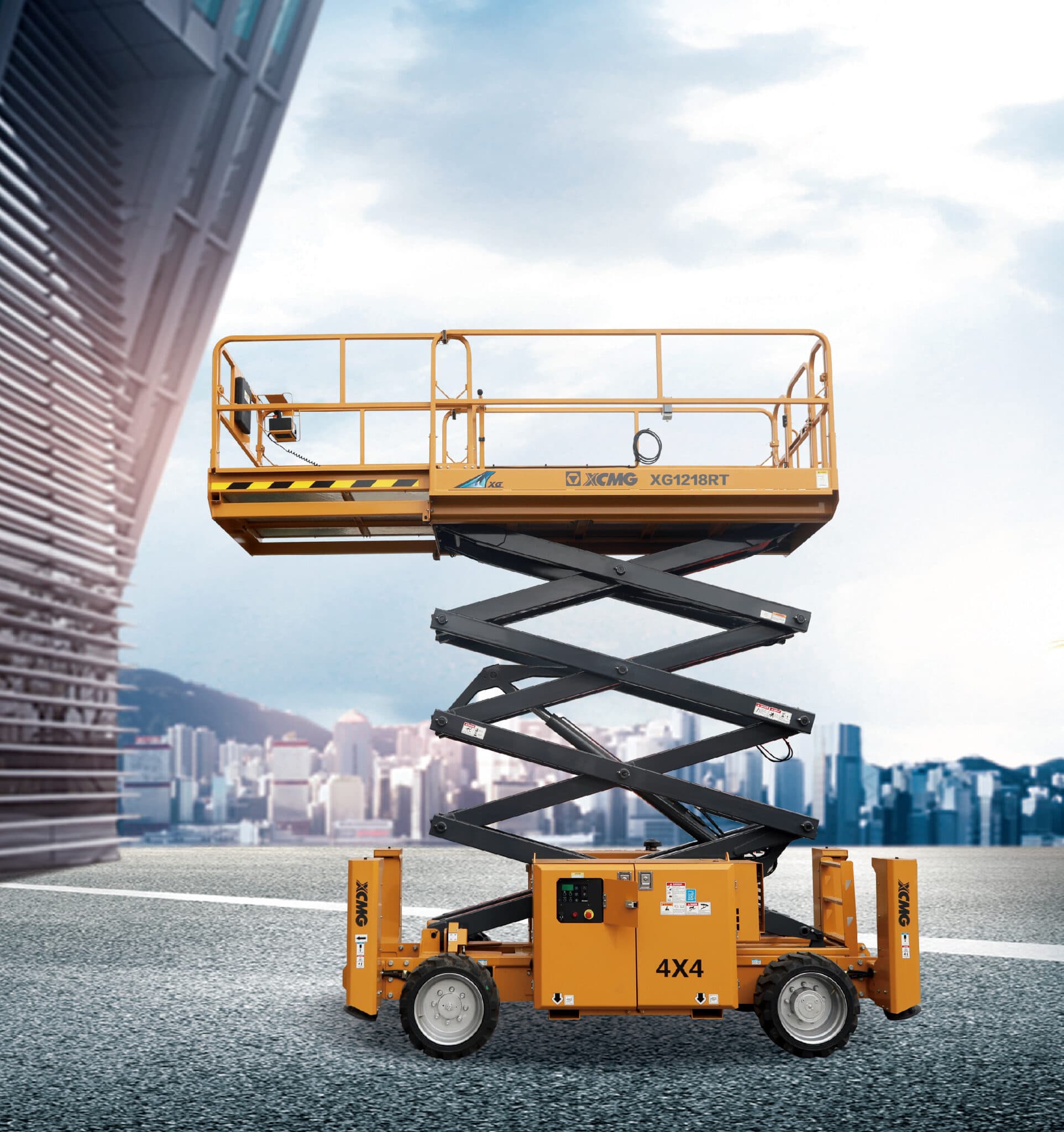 XCMG rough terrain scissor lift