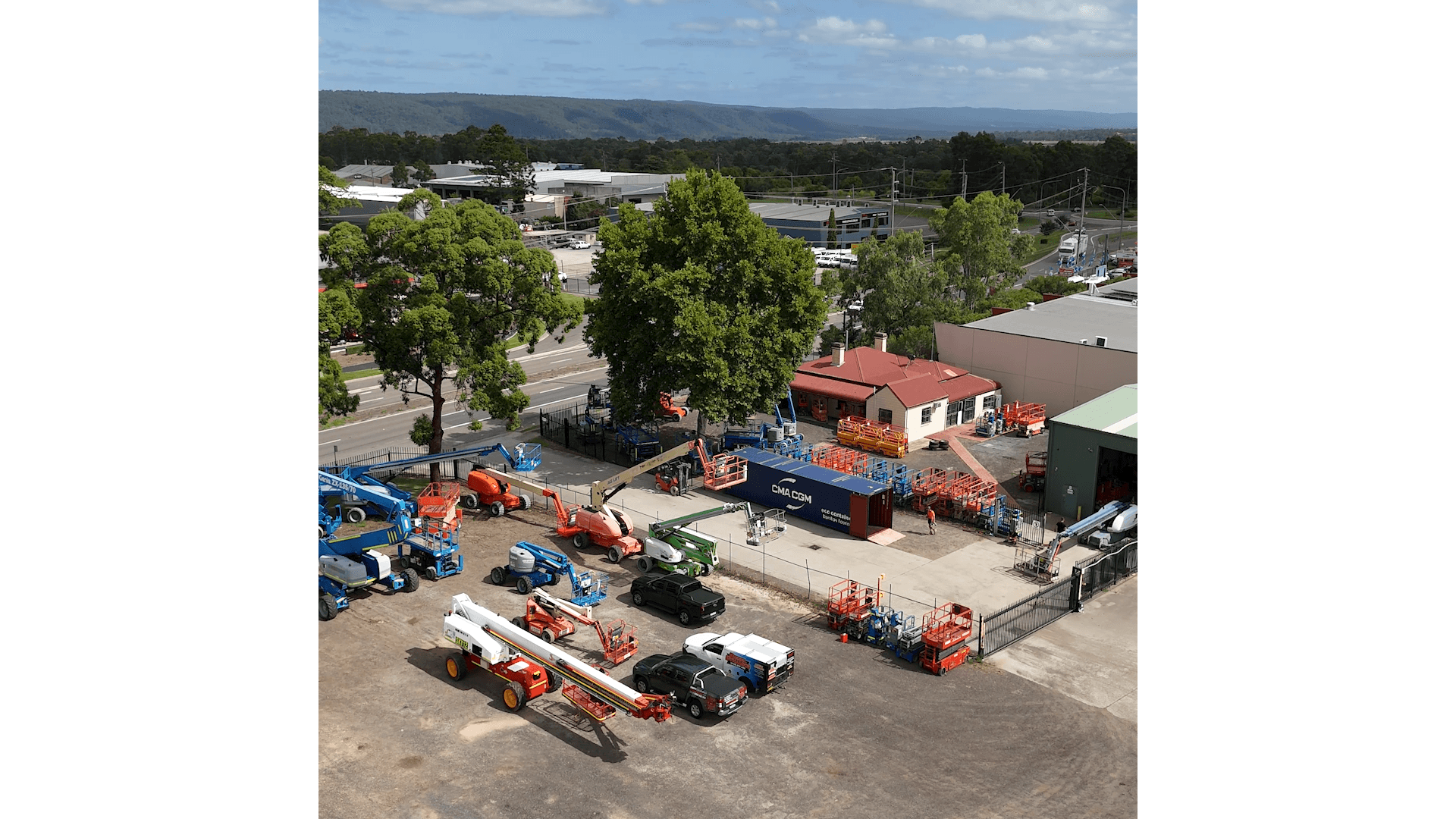 Machinery Sales Online yard, Penrith NSW
